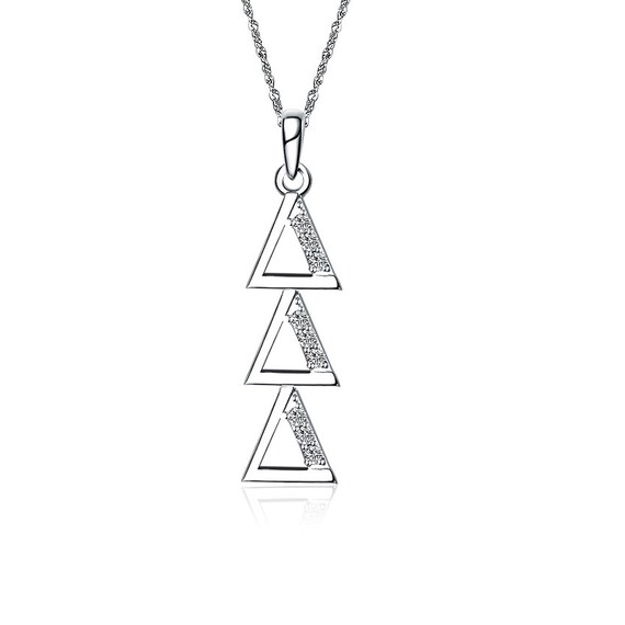 tri delta necklace