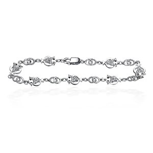 Alpha Phi Bracelet - Sterling Silver (AP-B001)