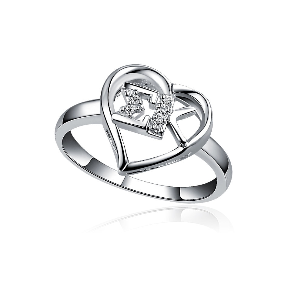 Heart Beat Sterling Silver Ring – Handmade Joy