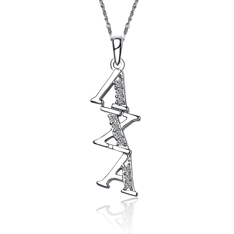 AEPi-P001-002 Greek Star Alpha Epsilon Pi Sweetheart Necklace with a 18 Silver Chain AEPi-P001-002 Greek Star Alpha Epsilon Pi Sweetheart Necklace with a 18 Silver Chain