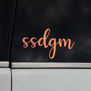 Custom SSDGM vinyl stickers | True crime lover | MFM Podcast