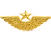 USSR Russian Soviet Army Military Soldier Pilot Hat Cockade Air Force Aviation Cap Badge