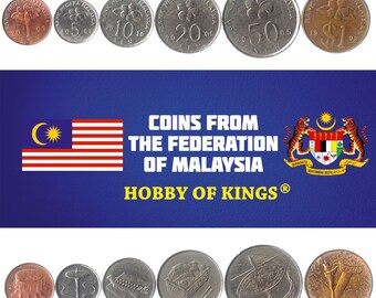 Bank Of Negara Malaysia 1 Ringgit 1974 81 Issue Xf Solid Etsy