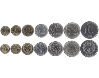 LOT OF 10 MIXED CZECH COINS CZECHIA HELLERS KORUNA KORUNY CIRCULATED 1993-2018