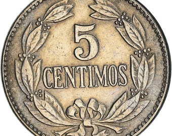 1936 年に鋳造されたベネズエラの 5 ボリバル硬貨。 - Etsy 日本