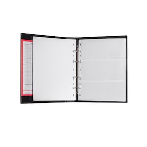 Notenalbum 25 Taschen | 10 Seiten | Sparbuch aus Papier | 2 verschiedene Größen