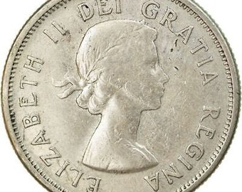 カナダ硬貨 カナダ 25セント | エリザベス2世女王 | レインディア
