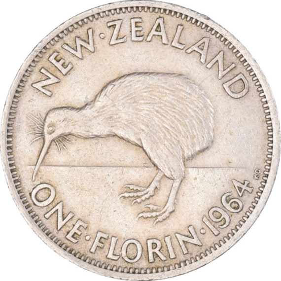 ニュージーランド　1ドル銀貨（ROWI:キーウィの種）2005年 ニュージーランド 1ドル銀貨（ROWI:キーウィの種）2005年