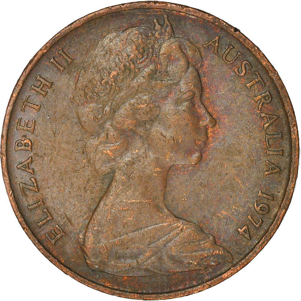 オーストラリア硬貨 2セント | エリザベス2世 | リザード