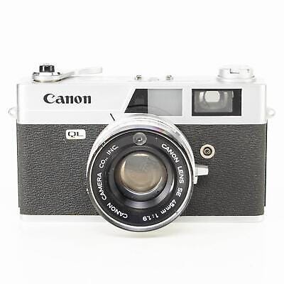 Canon Canonet QL19 Camera | SE 45mm f1.9 lens | White