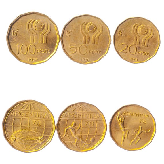 Porte-clés Vintage Coupe Du Monde 1978 Argentine – Collection Complète Mondialito