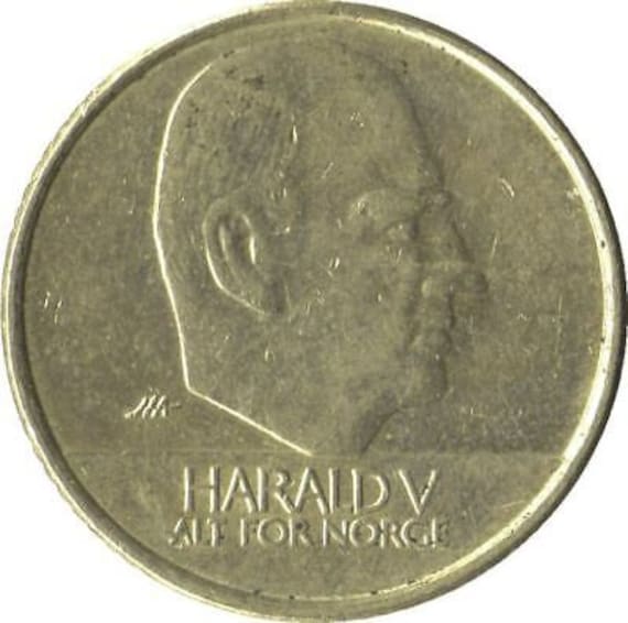ノルウェー クローネ 1010クローネ 硬貨　コイン 古銭 ノルウェー | 10クローネコイン |ハラルド 5 世 | KM457 | 1995