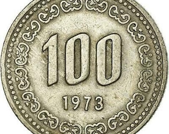 韓国 100 ウォン | 李舜臣提督 1545 - 1598 コイン KM9 1970
