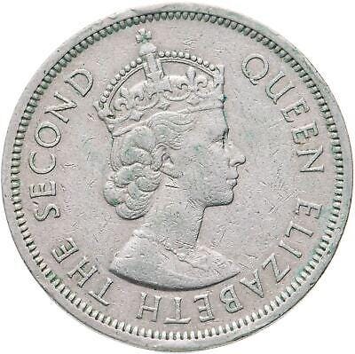 香港 | 1ドル硬貨 | エリザベス2世初代肖像画 | KM31 | 1960年 - 1970