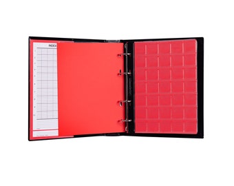 Coin Album 350 Pockets | 10 Pages | 2.7x2.7cm | Money Storage Multiple Coins