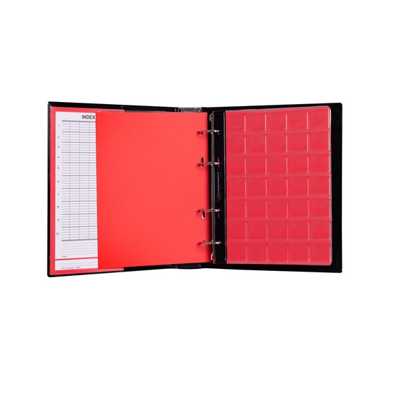 Coin Album 350 Pockets | 10 Pages | 2.7x2.7cm | Money Storage Multiple Coins