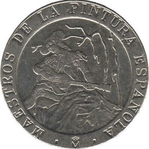 Spain 200 Pesetas Bayeu and Fortuny Coin KM965 1996