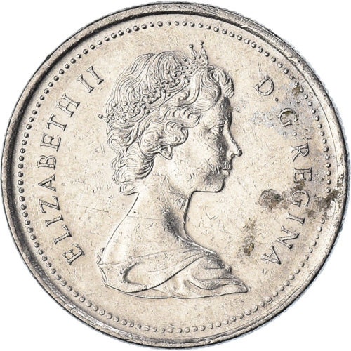 カナダ硬貨25セント　20枚　エリザベス2世 D175 カナダ 25セント エリザベス2世 1968年 銀貨 海外 外国