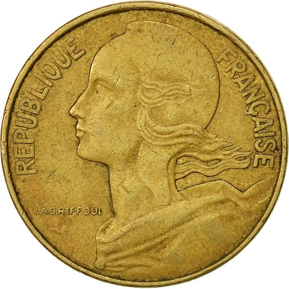 French Coin 10 Centimes | Marianne | Phrygian cap | KM929 | France | 1962 - 2001