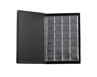 Coin Album 192 Pockets | 8 Pages | For Small Coins | Diameter 25 x 20mm