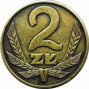 Polish Coin 2 Złote | Eagle | Poland | 1975 - 1985
