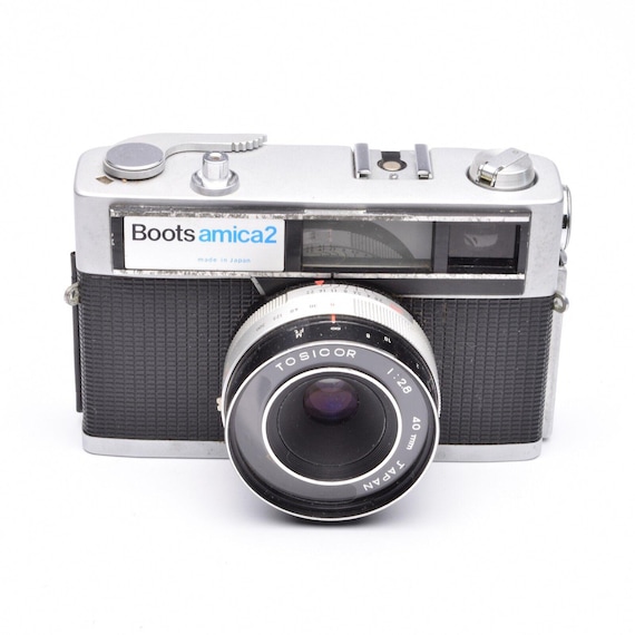 Boots Amica 2 Rangefinder Camera with Tosicor 40mm f/2.8 Lens c. 1980