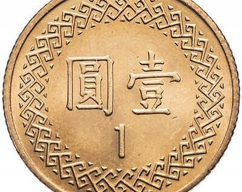 Taiwan 1 New Dollar | Chiang Kai-shek Coin Y551 1981 - 2019