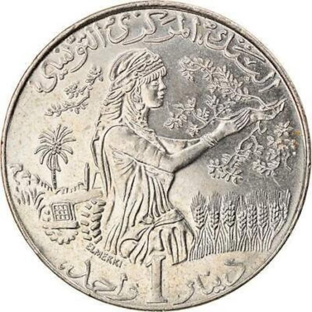Tunisia 1 Dinar FAO Coin KM347 1996 - 2013 - Etsy