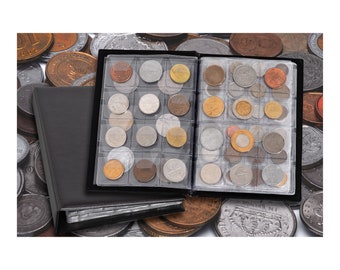 World Coin Collection: 50+ Countries, Numismatic Album - Etsy