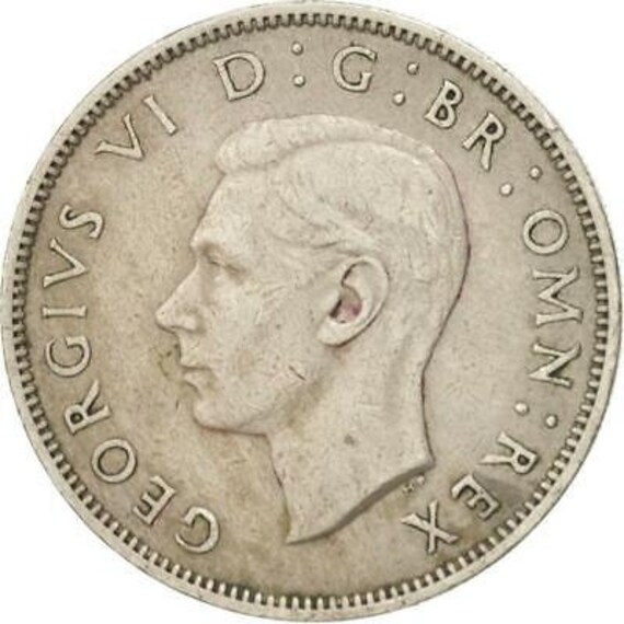 イギリス 2 シリング - ジョージ 6 世 なし| コイン KM878 1949 イギリス 2 シリング - ジョージ 6 世 なし| コイン KM878 1949