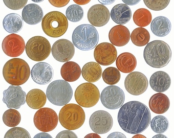 世界のコインまとめ売り　多国籍コイン 約50枚 Amazon.com: HOBBY OF KINGS 50 Different Coins from Many