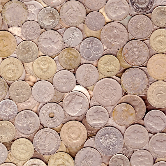 Nickel Coins 1lb (454g.) More Than 100 Ni Coins 1 Pound Collectible Coins