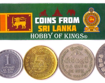 ト セール おすすめ Coins Different 5 From From Money Collectible Old LANKA. SRI コレクション