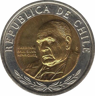 Chile 500 Pesos Coin KM235 2000 2021 -  Canada