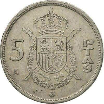 スペイン 5 ペセタ - フアン カルロス 1 世 ミントマーク付き