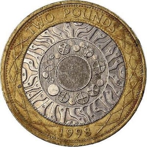 Rare two pound coin - Etsy 日本