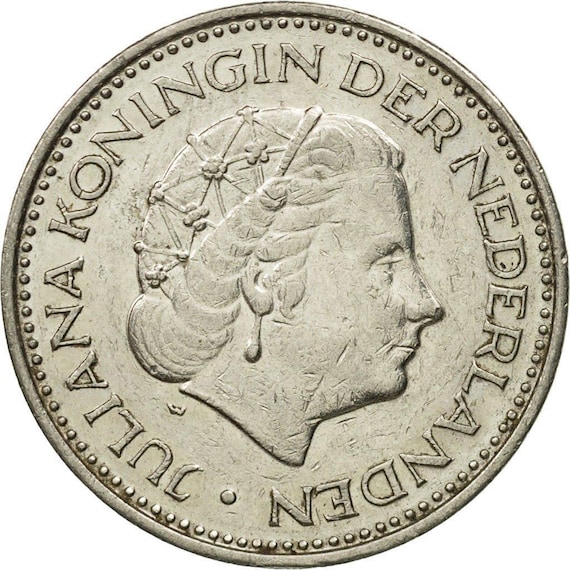 Netherlands 1 Gulden Juliana | Coin Km184a 1967 - 1980 - Etsy
