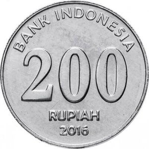 Indonesia 200 Rupiah Dr. Tjiptomangunkusumo Coin KM72 2016