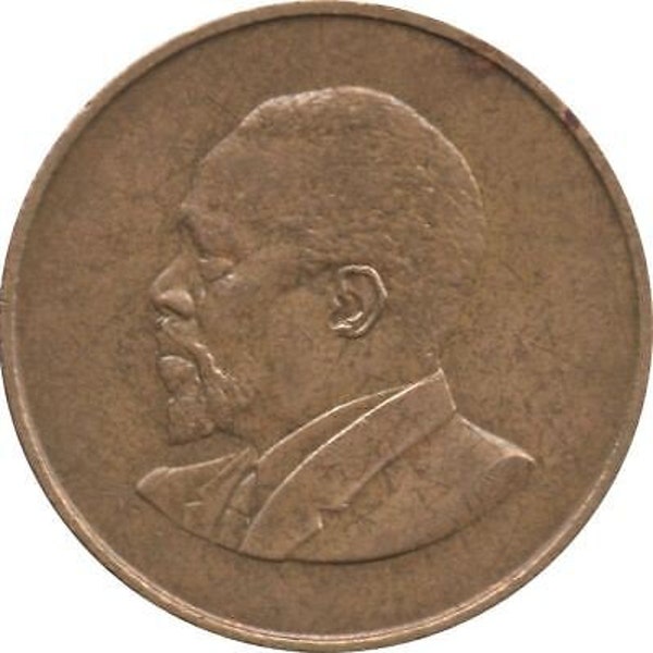 Kenya 5 Cents | Mzee Jomo Kenyatta Coin KM1 1966 - 1968