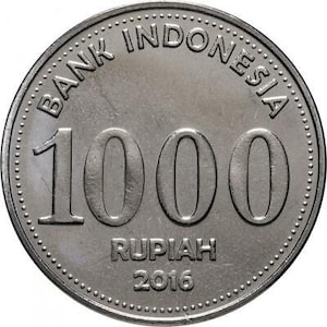 Indonesia 1000 Rupiah I Gusti Ketut Pudja Coin KM74 2016