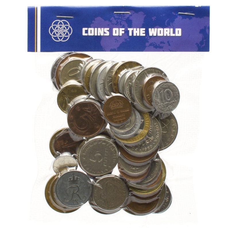 Bulk Lot 25 FOREIGN WORLD COINS No Duplicates in each Lots