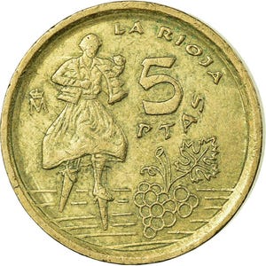 Espagne Pièce de 5 pesetas | La Rioja | 1996