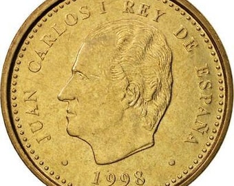 スペイン 100 ペセタ コイン | フアン カルロス 1 世 | 1998