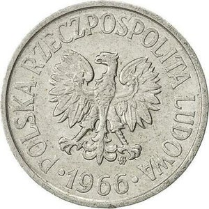 Moneta Polacca 20 Groszy / Aquila / Polonia / 1957 - 1985