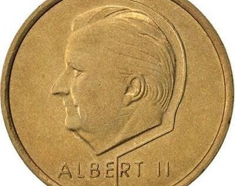 Belgian Coin 20 Francs - Albert II Belgique | Angel | Scales | 1994 - 2001