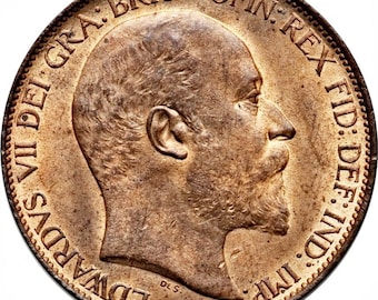 United Kingdom Coin 1/2 Half Penny | Edward VII | 1902 - 1910