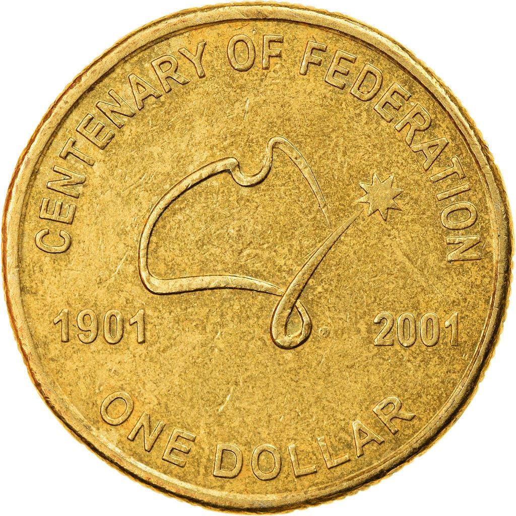 オーストラリア 1ドル 1オンス銀貨 カンガルー エリザベス2世 2005年