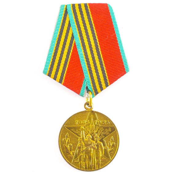 USSR Soviet Medal 40 years of victory in the Great Patriotic War 1941-1945