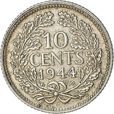 未流通　1892年　オランダ  ウィルヘルミナ女王10 セント銀貨 オランダ 10 セント硬貨 | ウィルヘルミナ女王 | 1926 - 1945