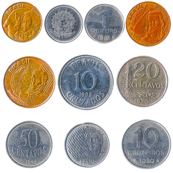 スペイン　コインカタログ　貨幣カタログ　メキシコ　ポルトガル ブラジルのコイン レアル クルザード クルゼイロ センターボ